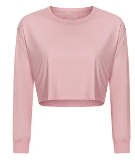 Allure Pink Long Sleeve Pullover