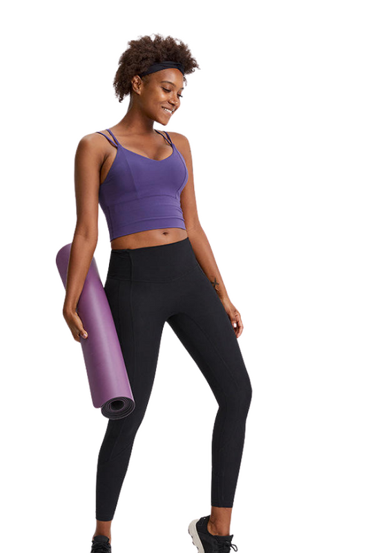Alicia Lilac Gray Crop Top – Osweetfitness Activewear